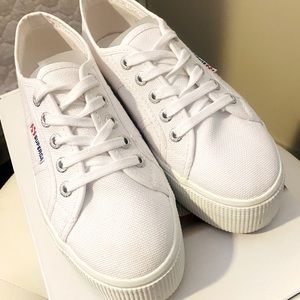 Superga ACOTW White Platform sneakers